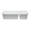 Alfi Brand White 34" Dbl Bowl Undermount Granite Composite Kitchen Sink AB3319UM-W - alternate 10